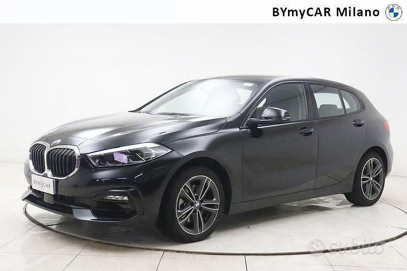 Usata BMW 116 Advantage 108 CV (79 kW) 2021 Nero Utilitaria