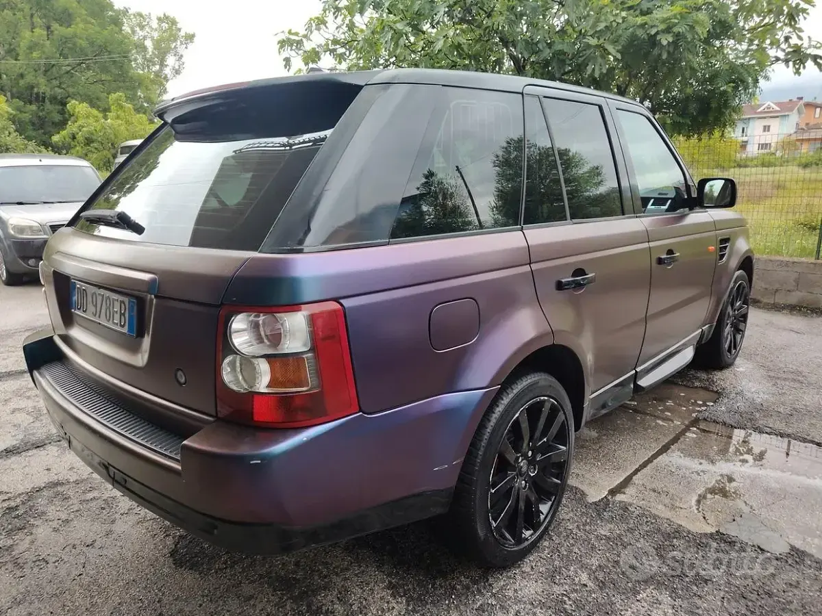 Second-hand Land Rover Range Rover Sport HSE 190 CP (139 kW) 2006 Albastru SUV
