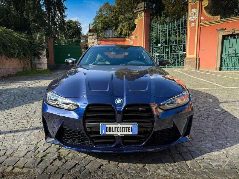 Usata BMW M4 Competition Edition 510 CV (375 kW) 2022 Tanzanite blue metallizzato Coupé
