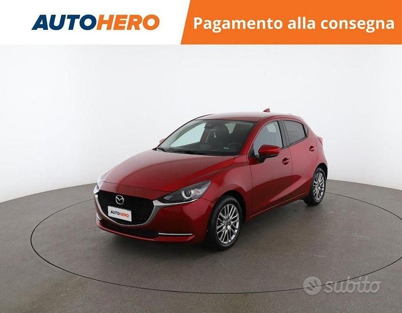 Rosso Usata 2021 Mazda 2 Exceed Tre volumi | 13.399 € (Buon prezzo) - Immagine 1/2