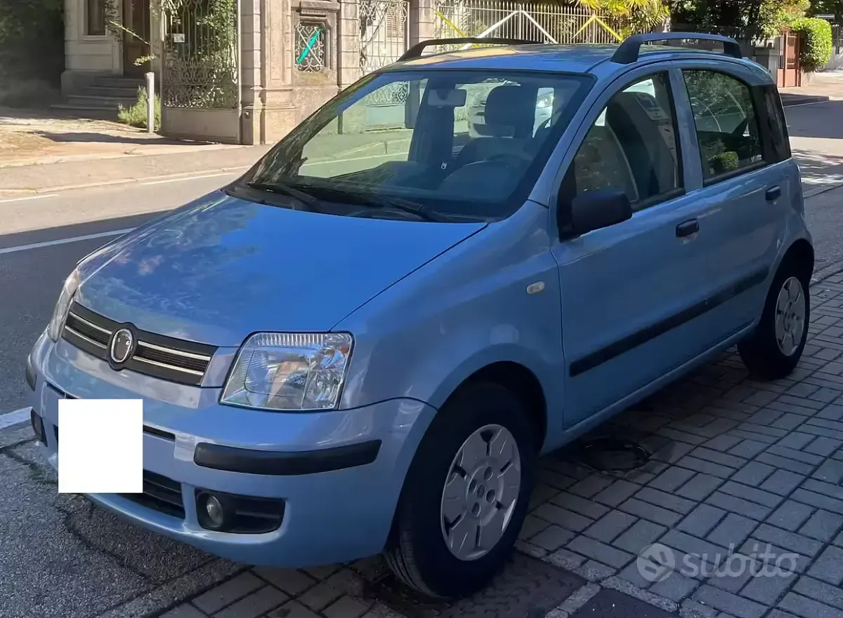 Usata Fiat Panda Dynamic 60 CV (44 kW) 2007 Bluazzurro Utilitaria