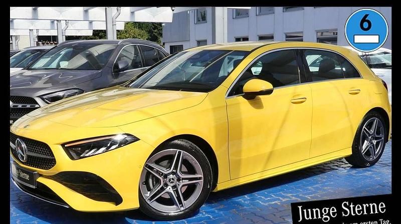 Usata Mercedes A200 AMG Line Premium Plus 163 CV (119 kW) 2024 Giallo Berlina