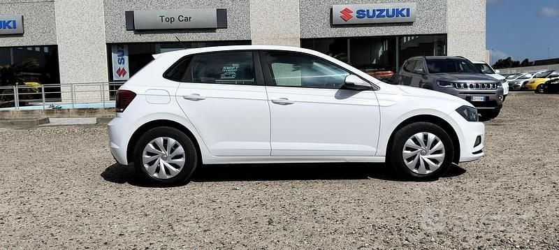 Usata VW Polo Trendline 65 CV (47 kW) 2018 Bianco Utilitaria