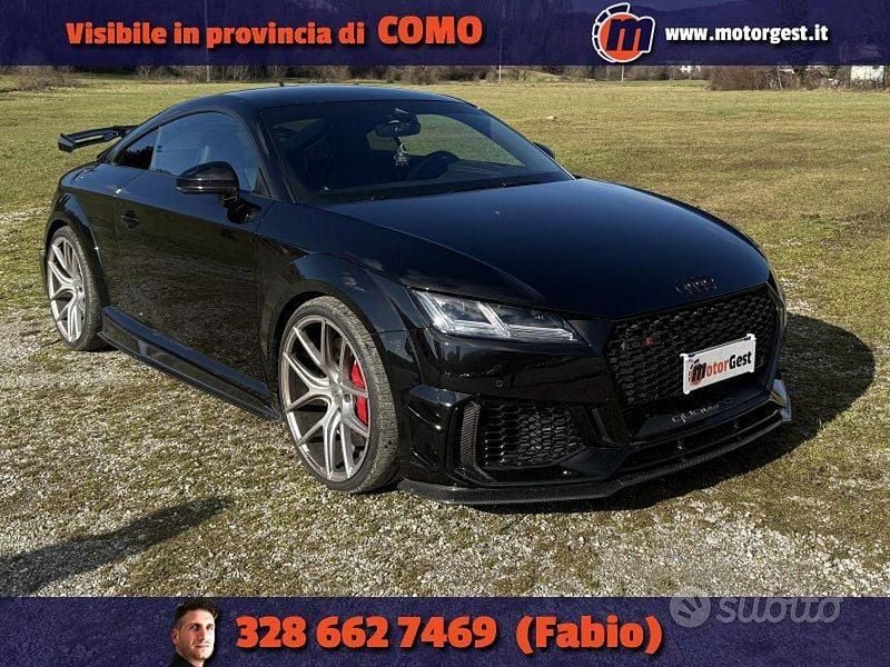 Usata Audi TT RS Competition 400 CV (294 kW) 2019 Nero Coupé