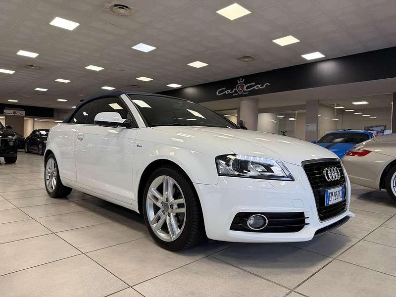 Bianco Usata 2012 Audi A3 Cabriolet Ambition Cabrio | 15.500 € - Immagine 1/4
