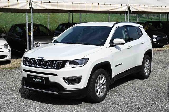 Bianco Usata 2021 Jeep Compass Limited SUV | 21.900 € (Cara) - Immagine 1/4