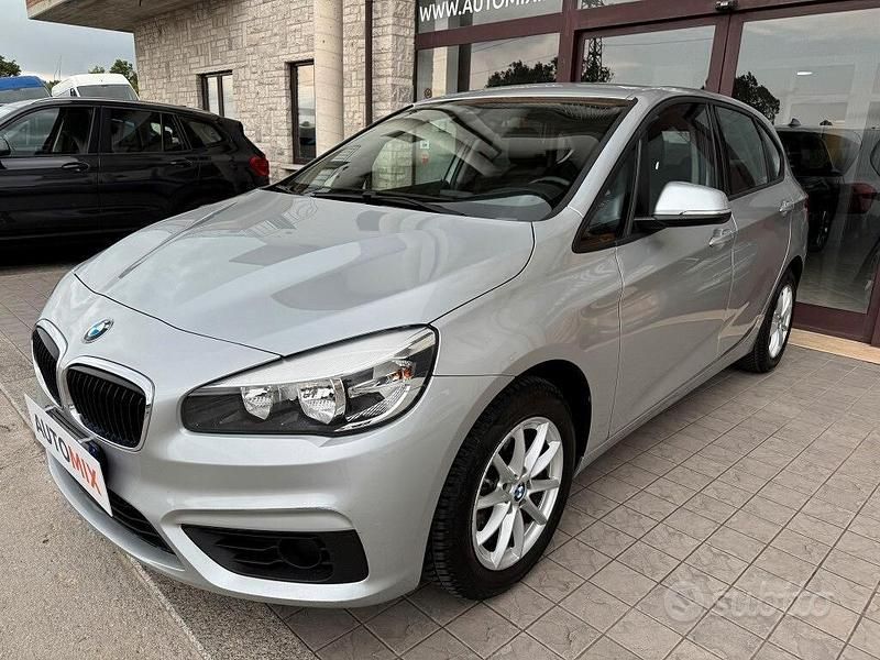 Usata BMW 216 Active Tourer 116 CV (85 kW) 2018 Grigio Monovolume