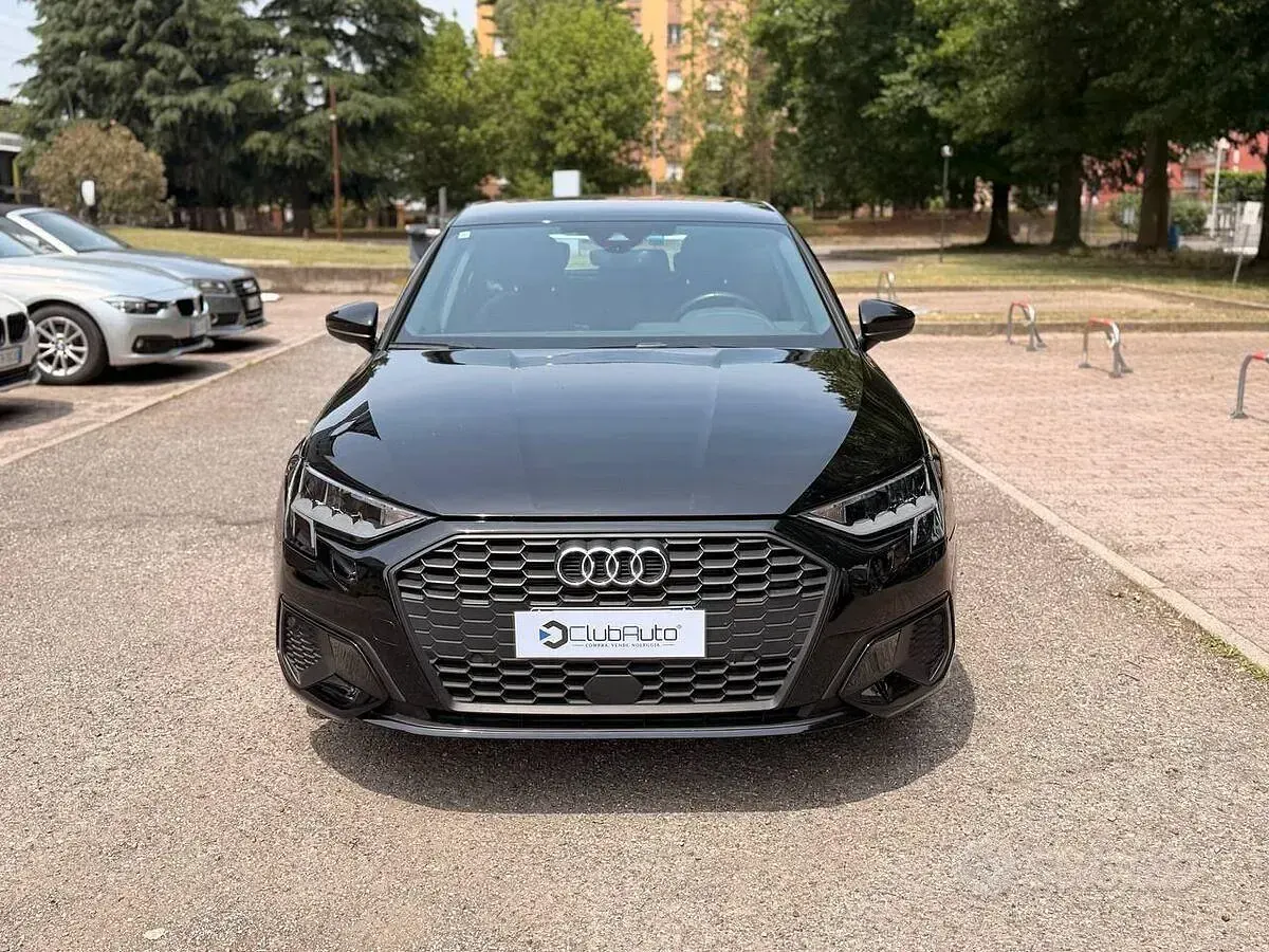 Usata Audi A3 Advanced 150 CV (110 kW) 2023 Nero Berlina