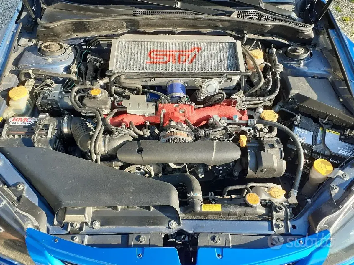 Usata Subaru Impreza 300 CV (220 kW) 2009 Blu Berlina