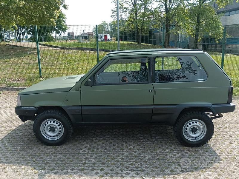 Usata Fiat Panda 4x4 50 CV (36 kW) 1988 Verde Utilitaria