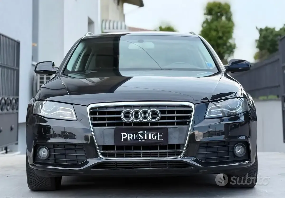 Usata Audi A4 Advanced 143 CV (105 kW) 2009 Nero Station wagon