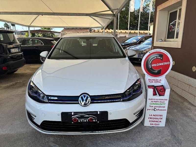 Usata VW e-Golf 100 kW (136 CV) 2020 Bianco Utilitaria