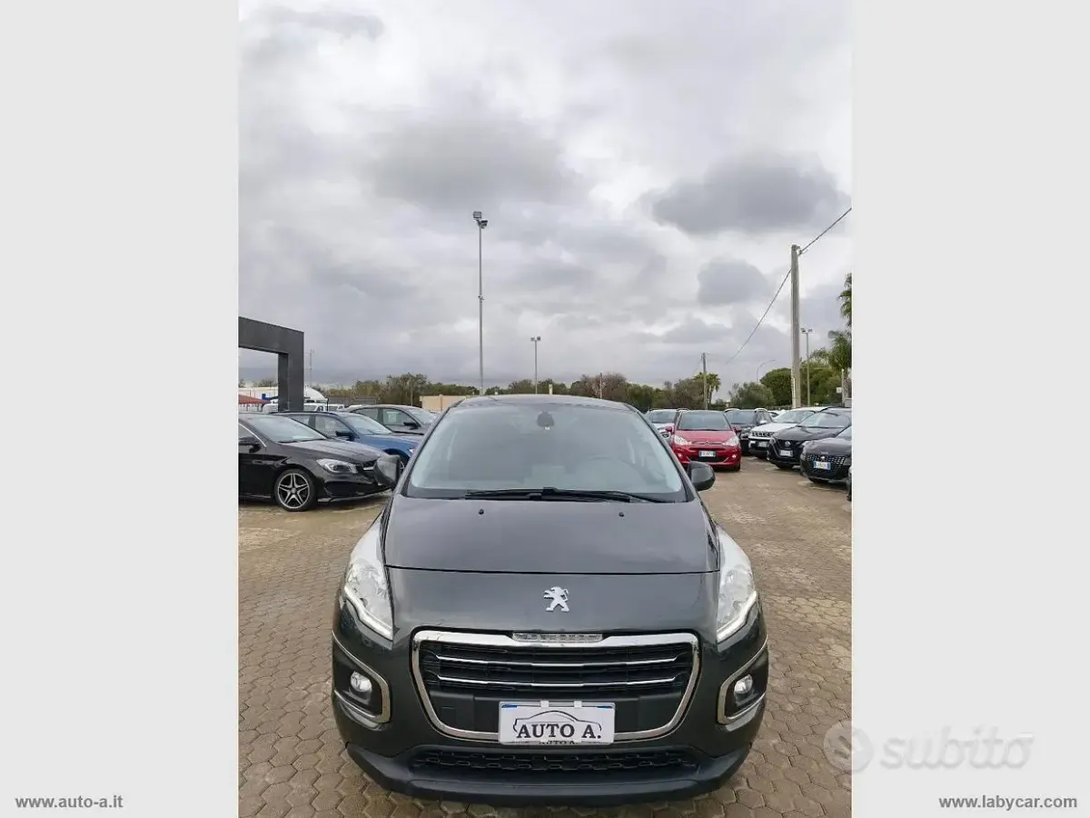 Usata Peugeot 3008 Allure 120 CV (88 kW) 2015 Grigio Station wagon