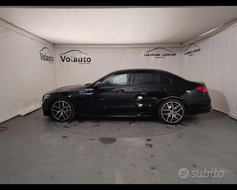 Usata Mercedes C220 Premium 200 CV (147 kW) 2022 Nero Berlina