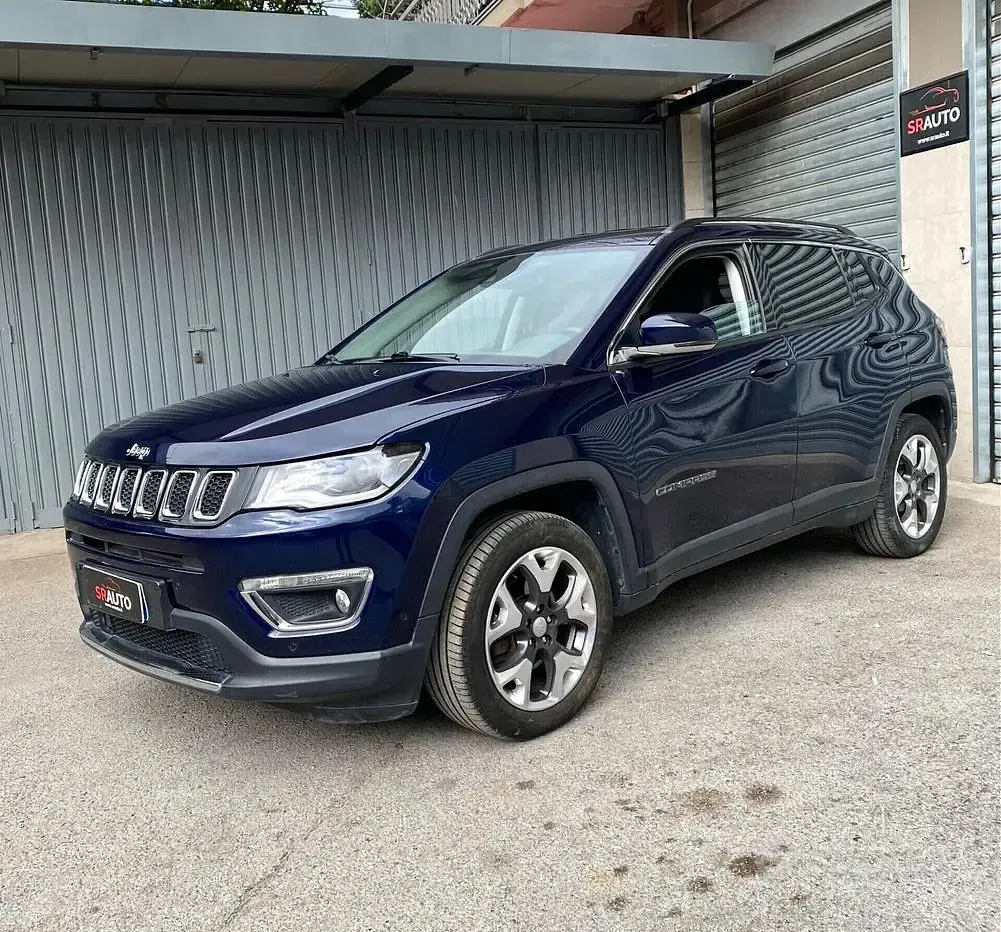 Usata Jeep Compass Limited 140 CV (102 kW) 2018 Blu SUV