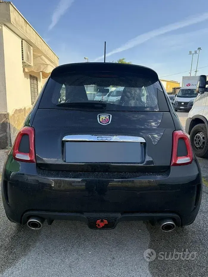 Usata Abarth 595 140 CV (102 kW) 2016 Nero Berlina
