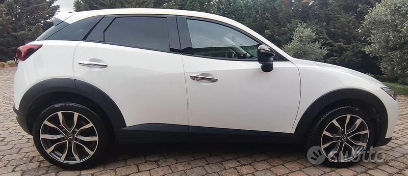 Usata Mazda CX-3 Active 105 CV (77 kW) 2016 Bianco SUV