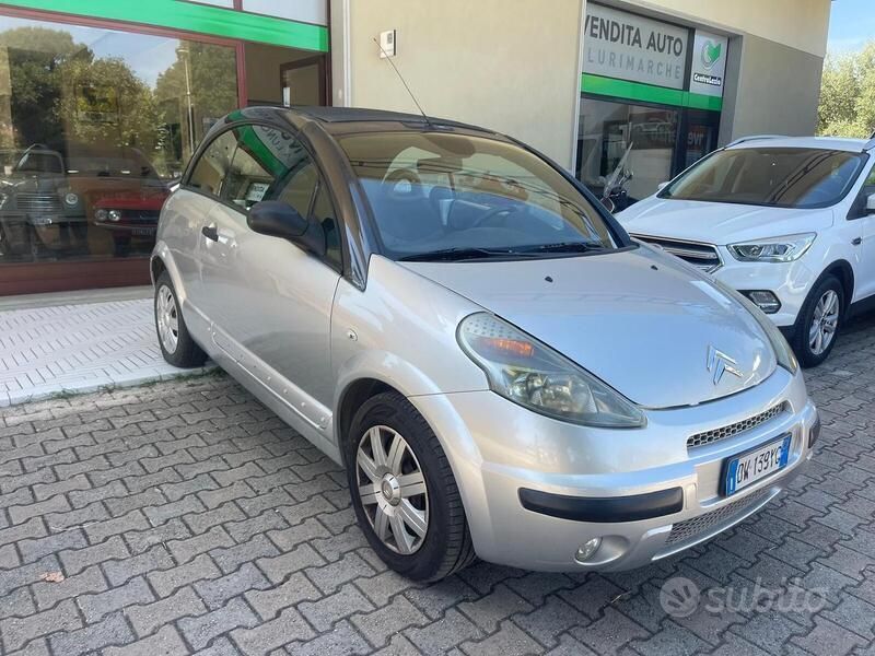 Usata Citroën C3 Pluriel Elegance 70 CV (51 kW) 2009 Argento Cabrio