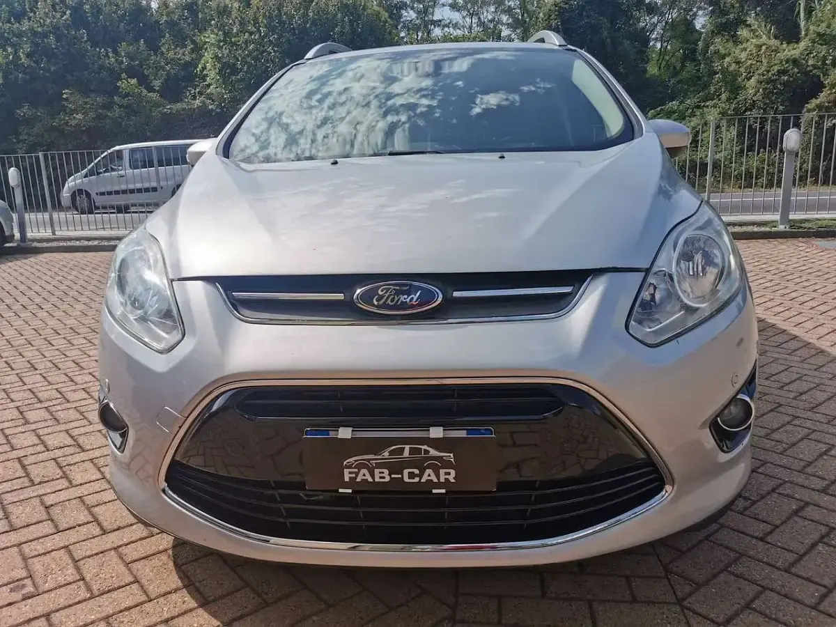 Usata Ford C-MAX Titanium 116 CV (85 kW) 2012 Argento Monovolume