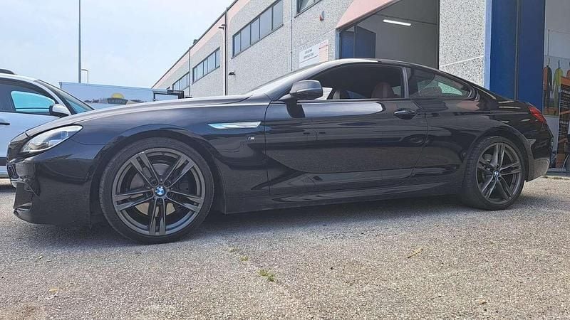 Usata BMW 640 M Sport 320 CV (235 kW) 2015 Nero "carbone" metallic perla Coupé