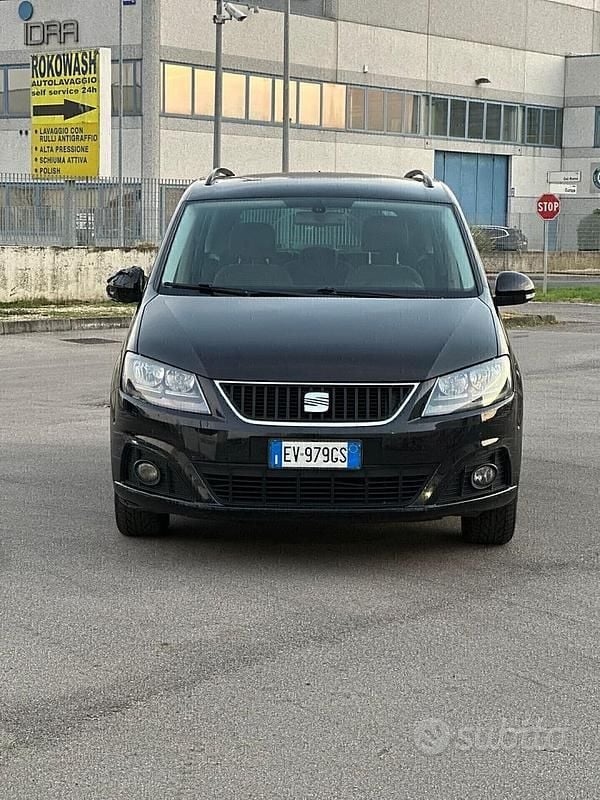 Usata Seat Alhambra Style 140 CV (102 kW) 2014 Nero Monovolume
