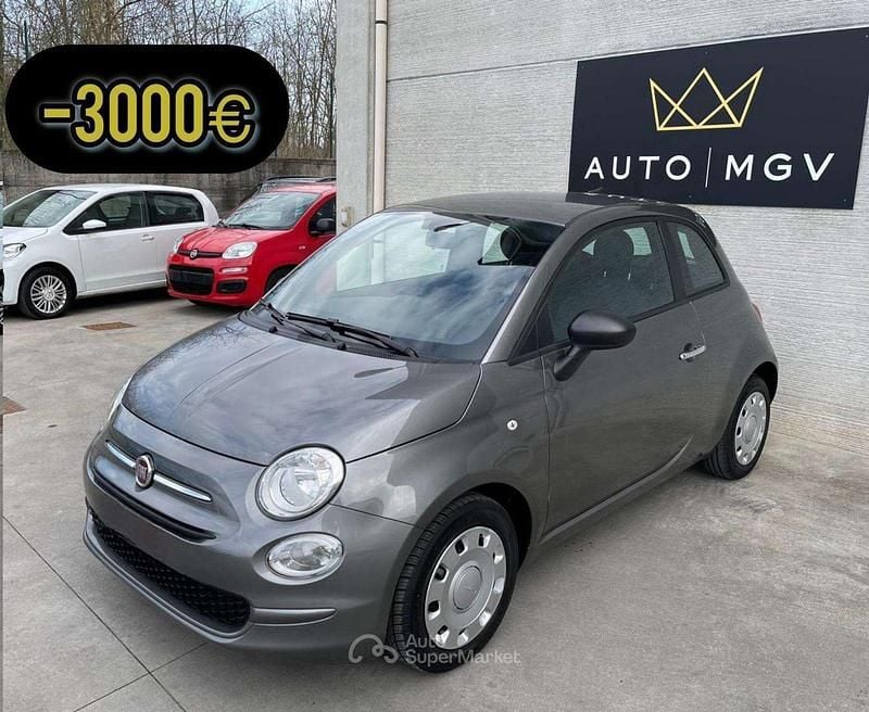 Usata Fiat 500 Club 69 CV (50 kW) 2022 Grigio Utilitaria