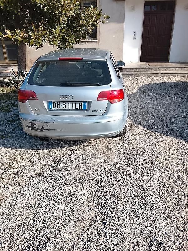 Usata Audi A3 170 CV (125 kW) 2008 Grigio Utilitaria