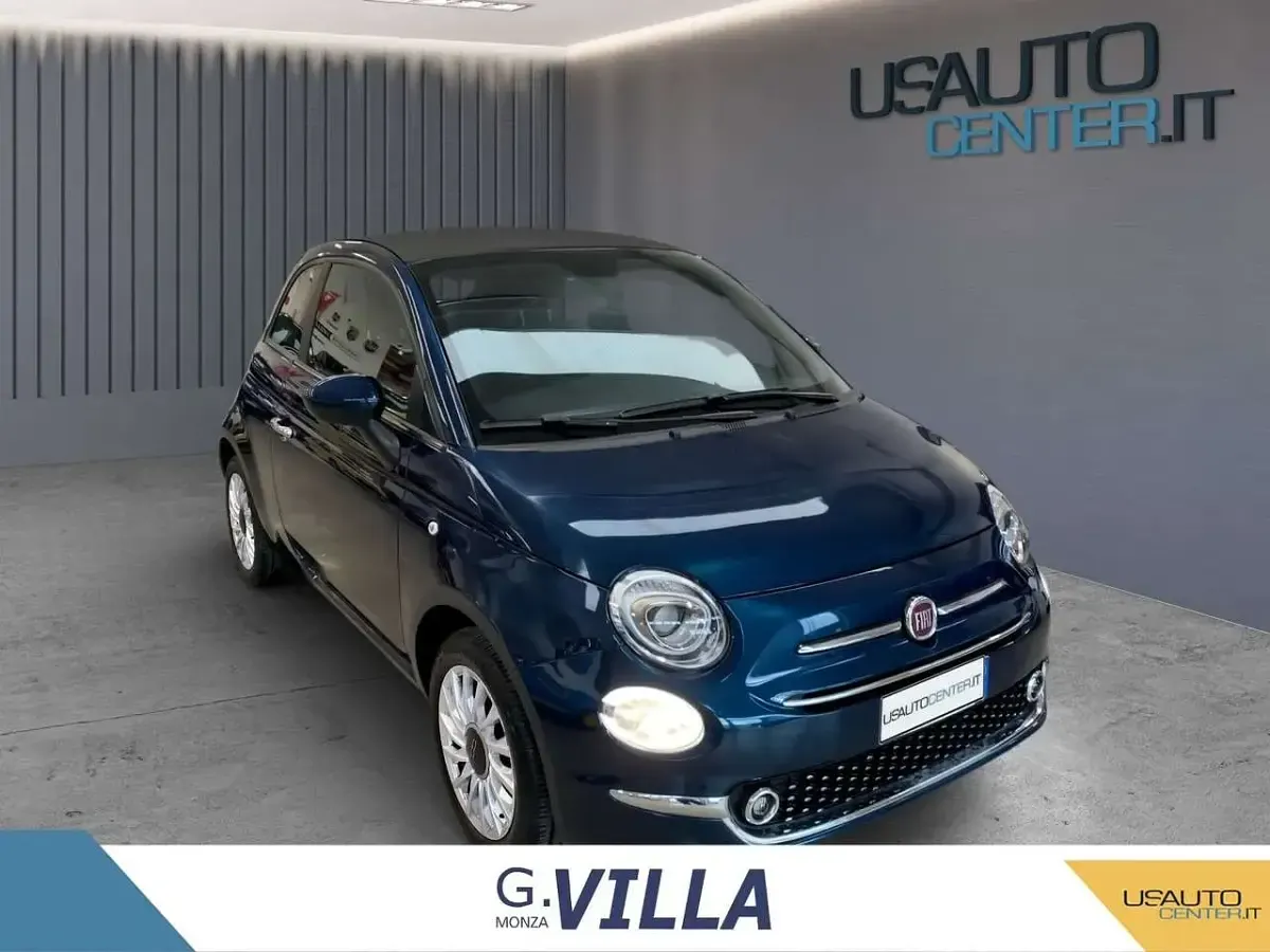 Usata Fiat 500C Dolcevita 69 CV (50 kW) 2024 Blu/azzurro Cabrio