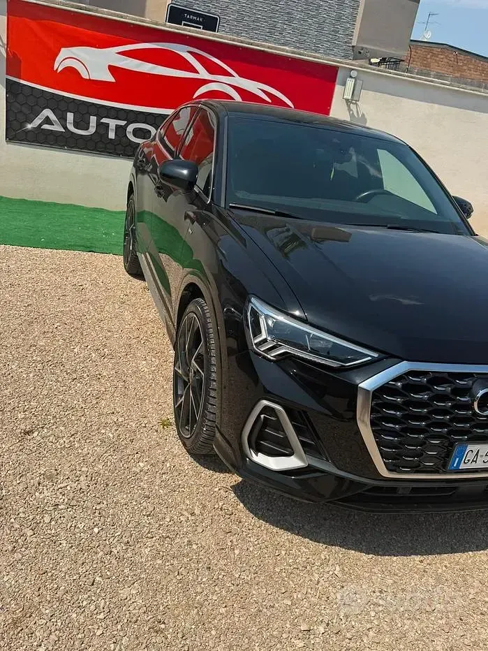 Usata Audi Q3 S-Line 150 CV (110 kW) 2020 Nero SUV