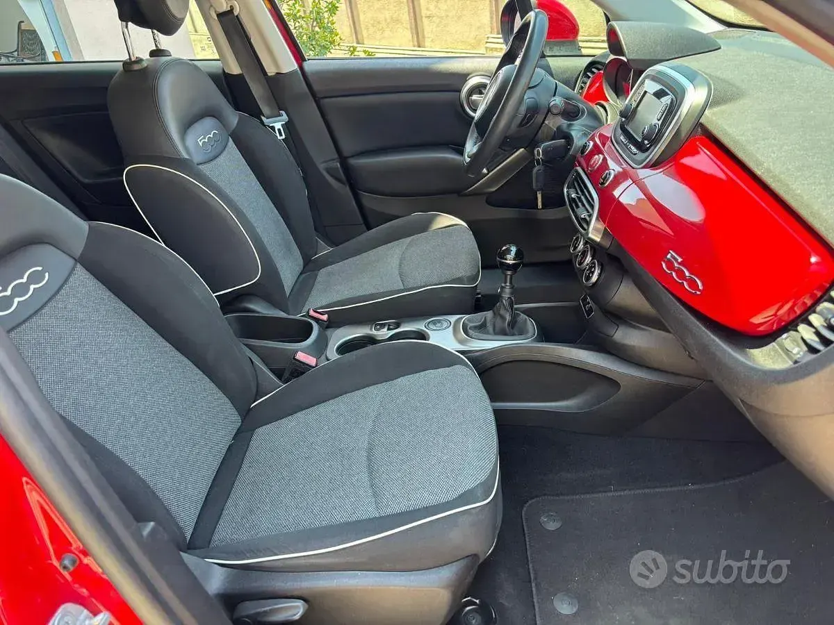 Usata Fiat 500X Pop Star 94 CV (69 kW) 2018 Rosso SUV