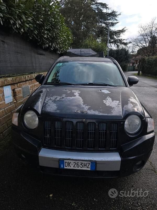 Usata Jeep Compass 140 CV (102 kW) 2007 Nero SUV