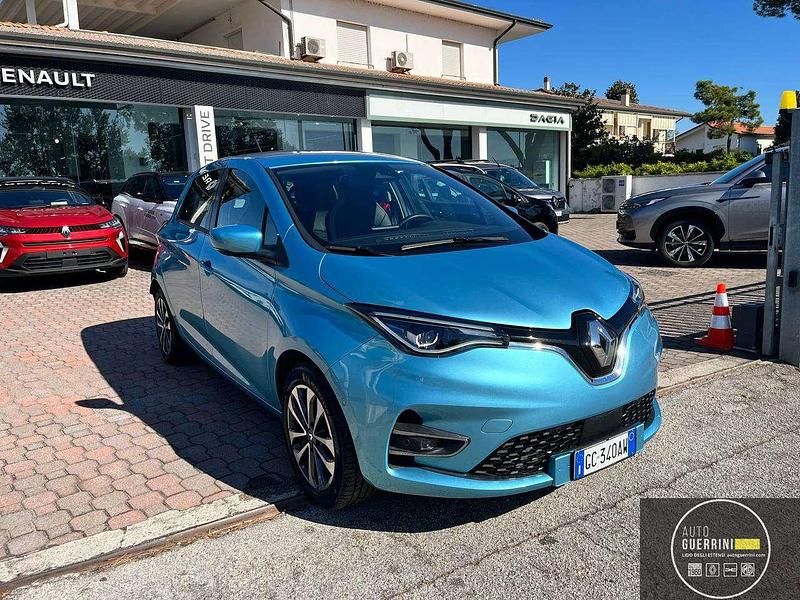 Usata Renault Zoe Intens 50 kW (69 CV) 2020 Azzurro Utilitaria