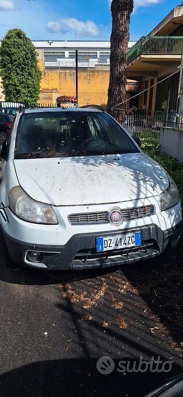 Usata Fiat Sedici 135 CV (99 kW) 2010 Bianco SUV