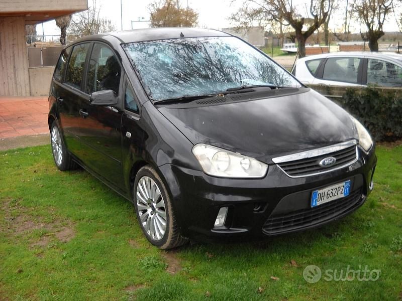 Usata Ford C-MAX Ghia 90 CV (66 kW) 2007 Nero Monovolume