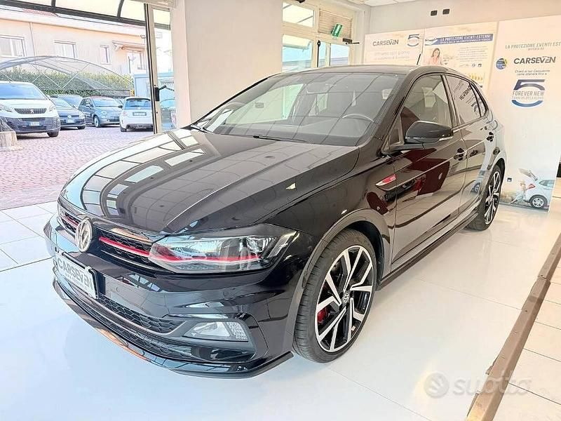 Usata VW Polo GTI 200 CV (147 kW) 2018 Nero Utilitaria