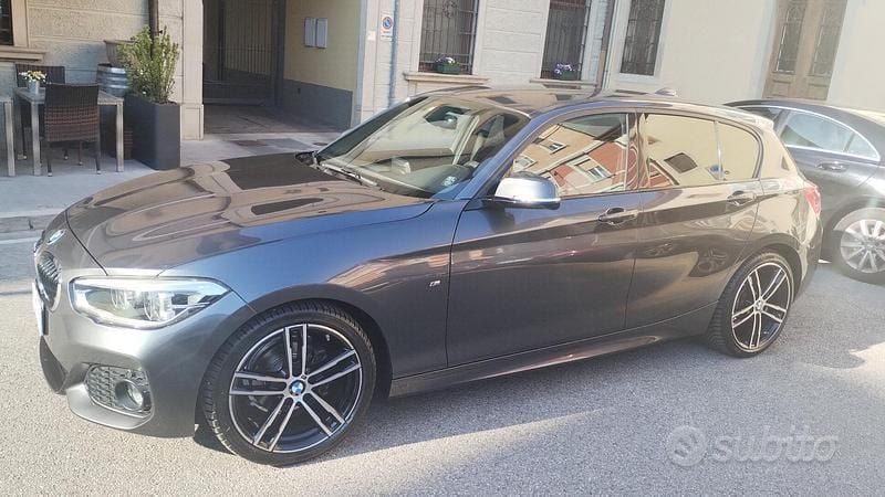 Usata BMW 116 M Sport 115 CV (84 kW) 2019 Grigio Utilitaria