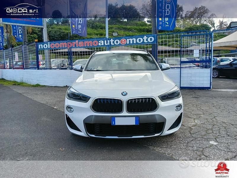 Usata BMW X2 M Sport 115 CV (84 kW) 2019 Bianco SUV