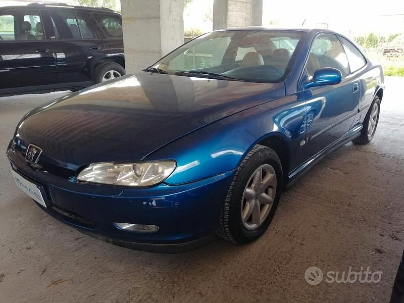 Usata Peugeot 406 Coupe 135 CV (99 kW) 2000 Blu Coupé