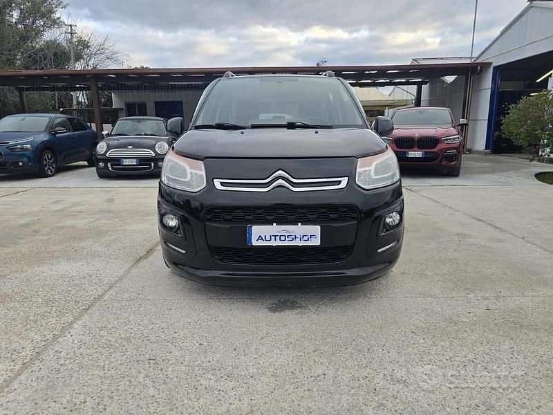 Usata Citroën C3 Picasso Exclusive 92 CV (67 kW) 2014 Nero Monovolume