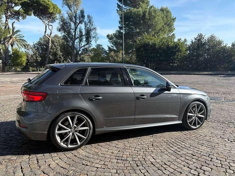 Usata Audi S3 Ambiente 310 CV (228 kW) 2018 Grigio Berlina