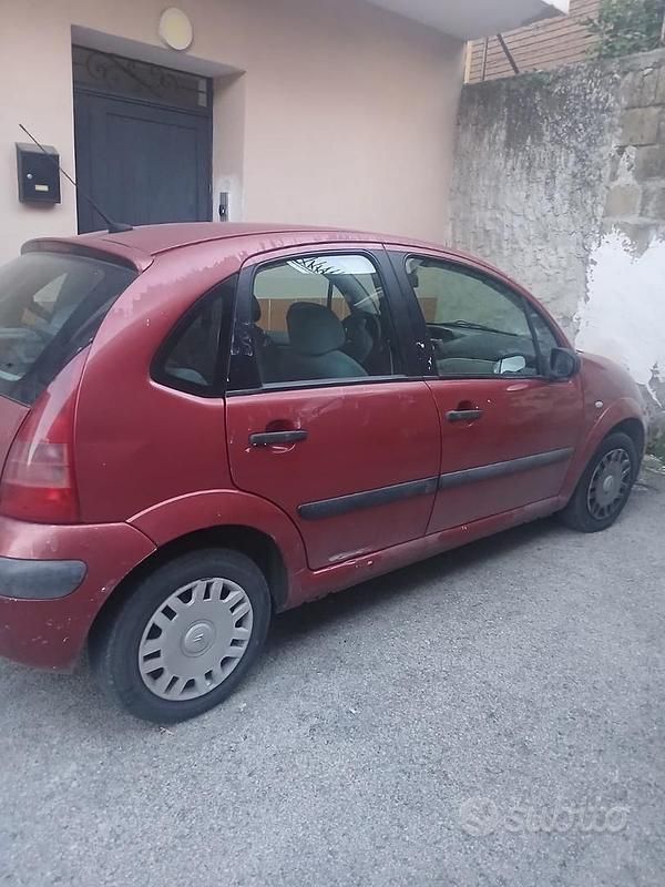 Usata Citroën C3 88 CV (64 kW) 2007 Rosso Utilitaria