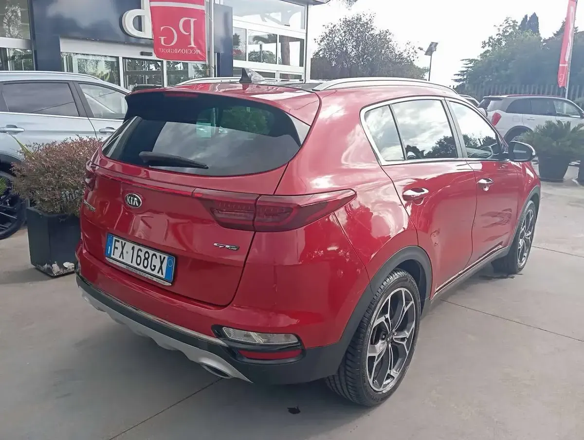 Usata Kia Sportage GT-Line 136 CV (100 kW) 2019 Rosso SUV