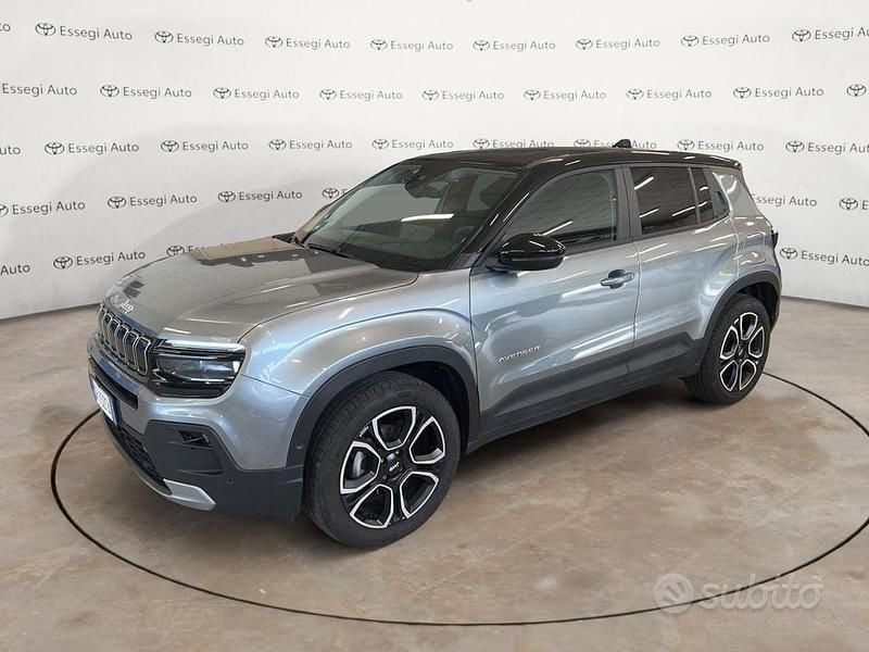 Usata Jeep Avenger Summit 101 CV (74 kW) 2023 Grigio SUV