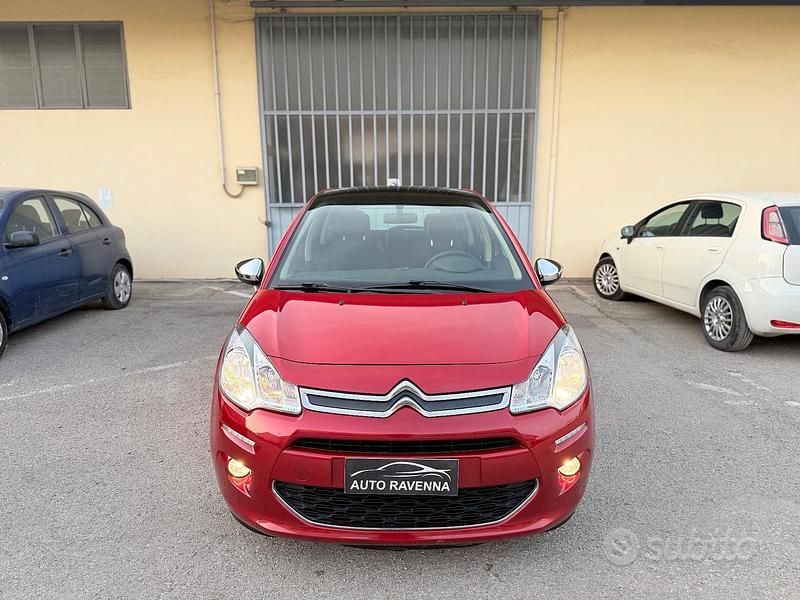 Usata Citroën C3 Exclusive 81 CV (59 kW) 2014 Rosso Berlina