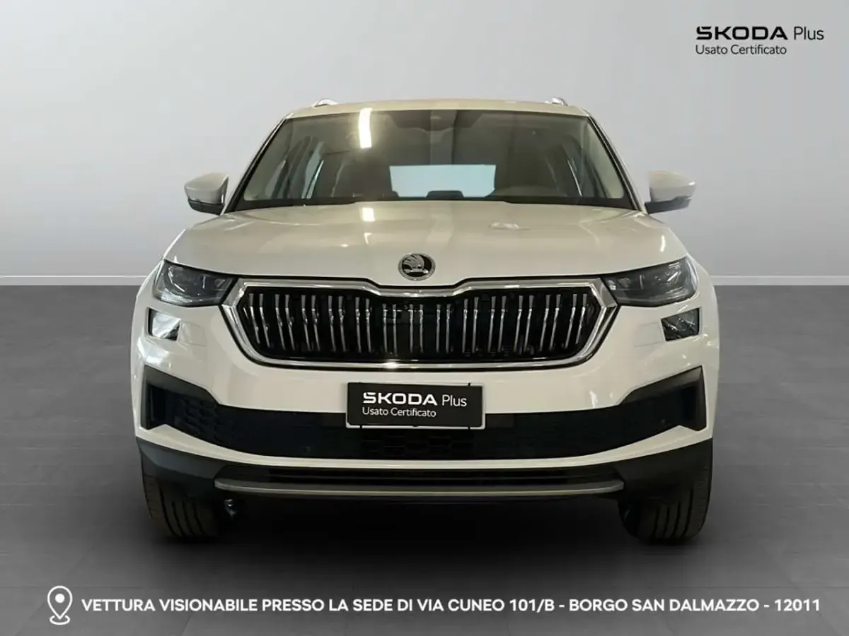 Usata Skoda Kodiaq Style 150 CV (110 kW) 2024 0q bianco puro SUV
