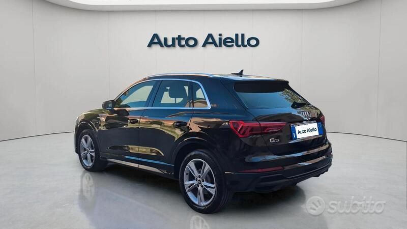 Usata Audi Q3 S-Line 150 CV (110 kW) 2021 Nero SUV
