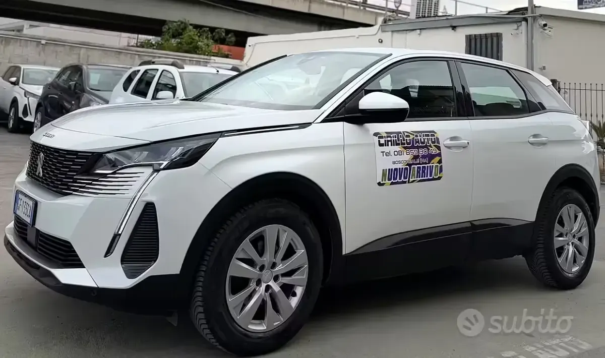 Usata Peugeot 3008 131 CV (96 kW) 2021 Bianco SUV