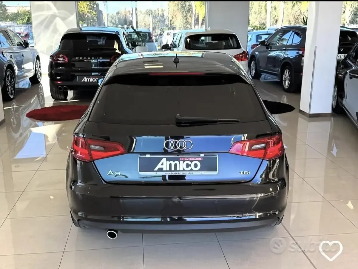 Usata Audi A3 116 CV (85 kW) 2016 Nero
