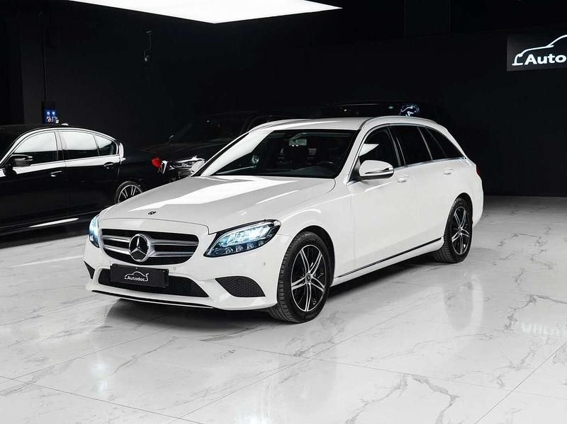 Bianco Usata 2020 Mercedes C220 Station wagon | 19.500 € (Ottimo prezzo) - Immagine 1/4
