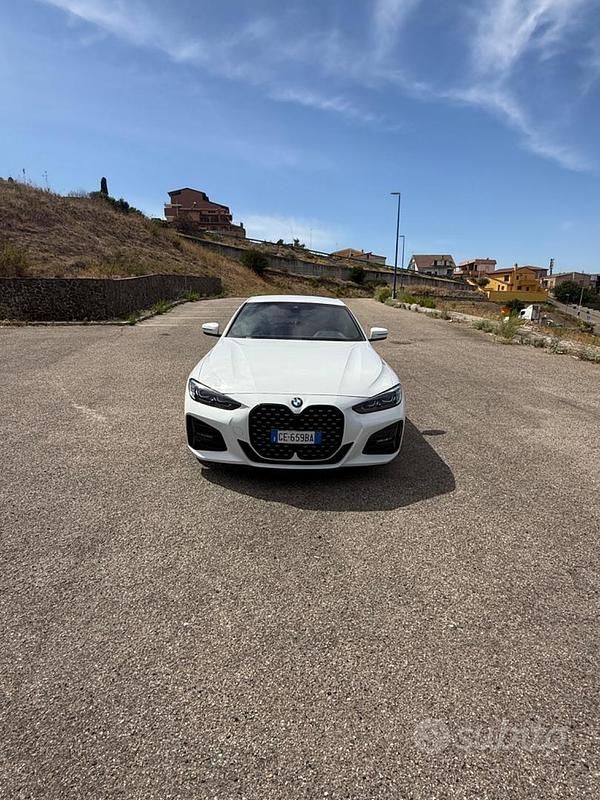 Usata BMW 420 Coupé M Sport 190 CV (139 kW) 2021 Bianco Coupé